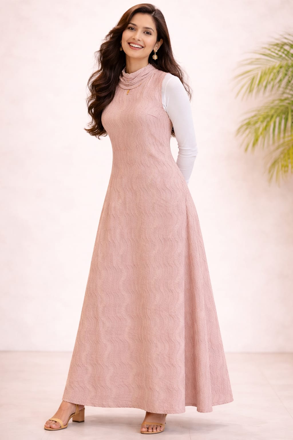 Pink Motif Rotate Dress