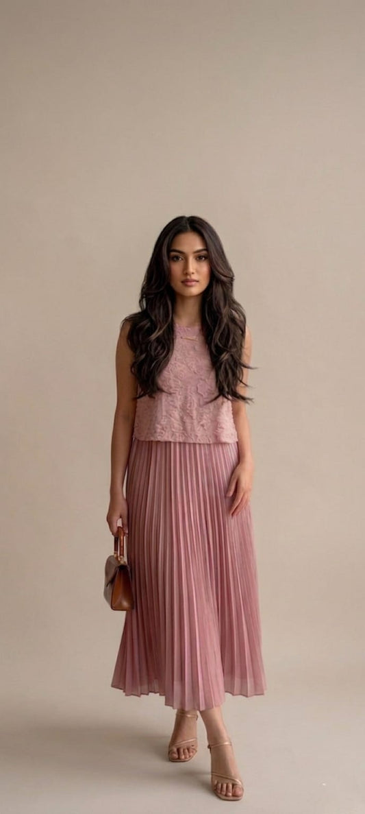 Pink Party Wear Dress