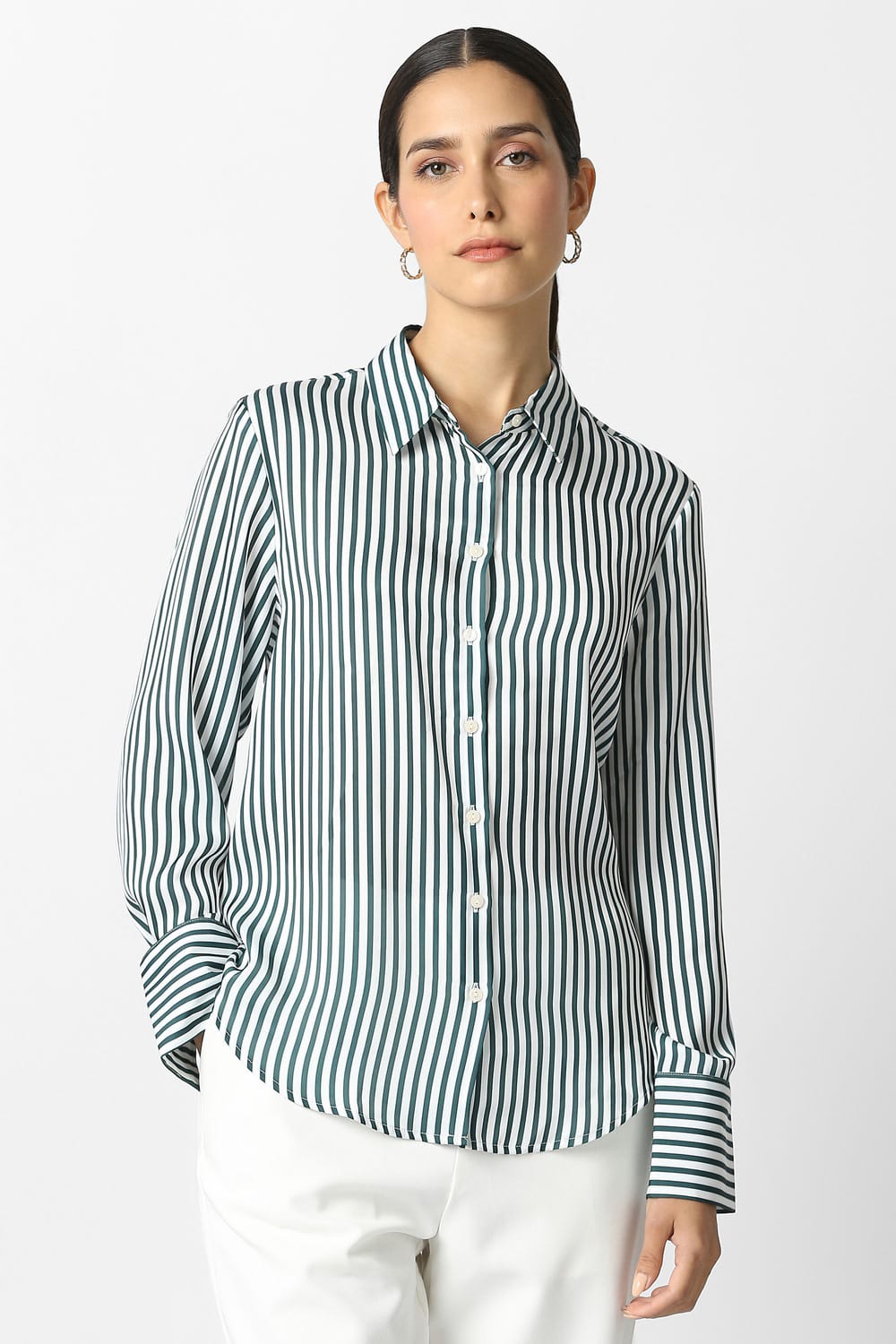 Green Formal Shirt