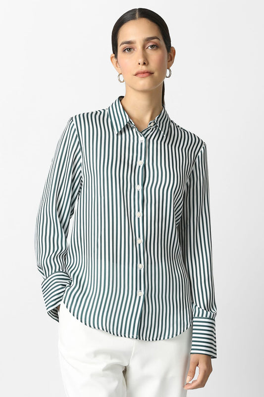 Green Formal Shirt