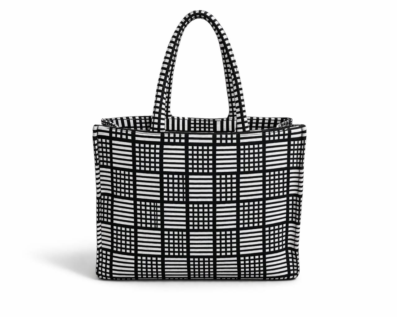 Lady Quinton Black And White  Shoudler Bag