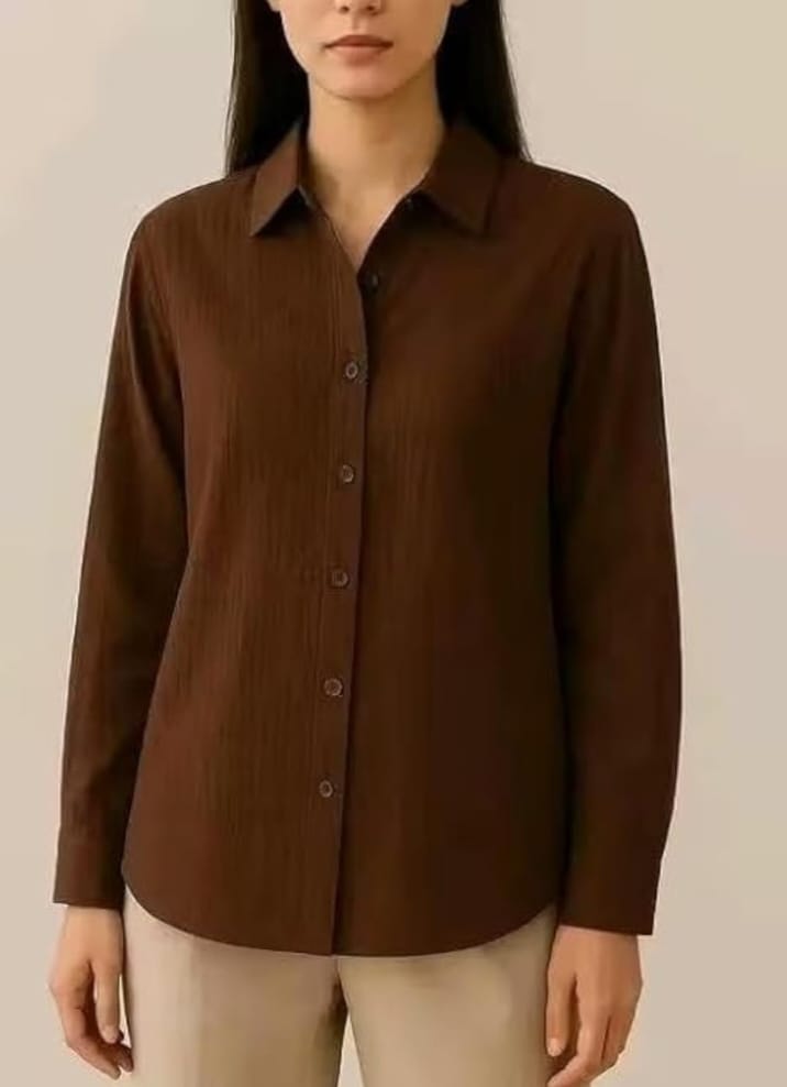 Brown Formal Shirt