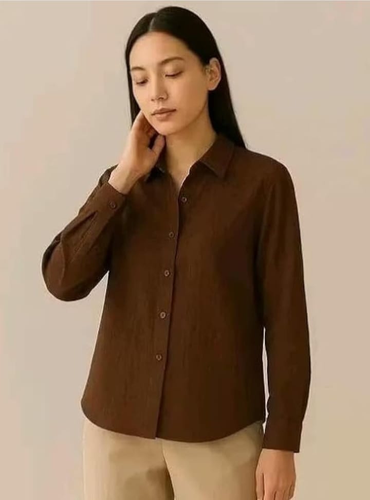 Brown Formal Shirt