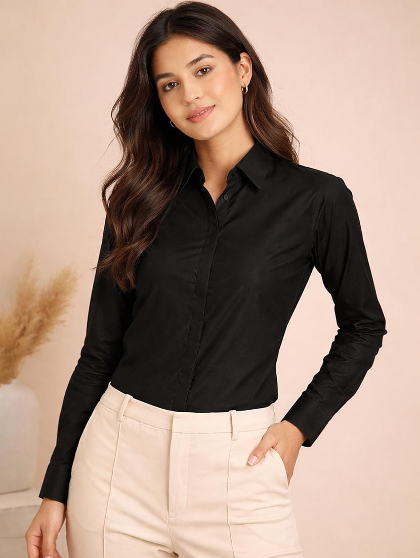 Black Formal Shirt