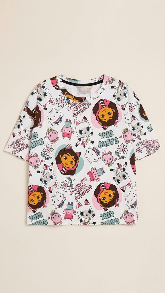 Cotton Night Wear T-Shirt