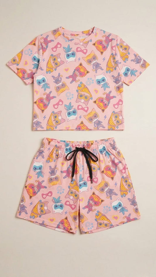 Cotton Night Wear Set